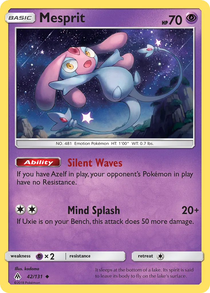 Mesprit — SM - Forbidden Light — Pokémon