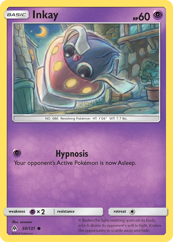 Inkay — SM - Forbidden Light — Pokémon