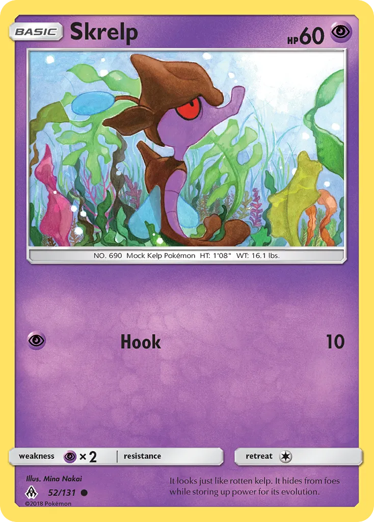 Skrelp — SM - Forbidden Light — Pokemon