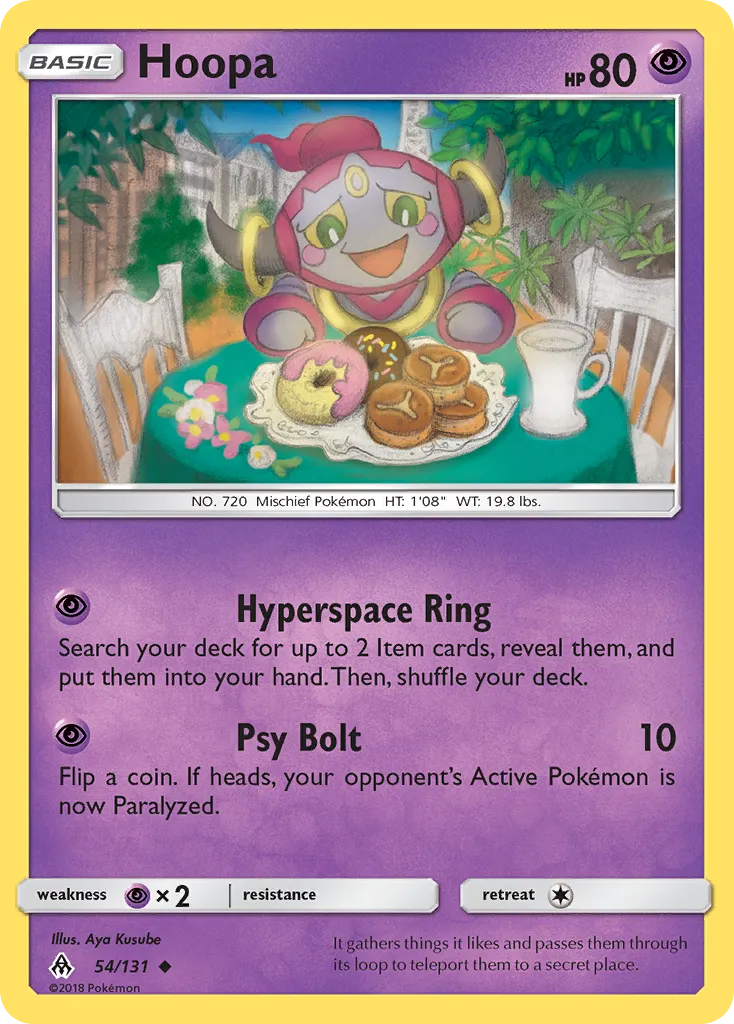 Hoopa — SM - Forbidden Light — Pokemon