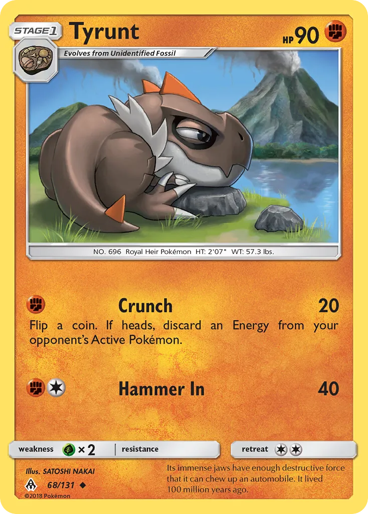 Tyrunt — SM - Forbidden Light — Pokémon