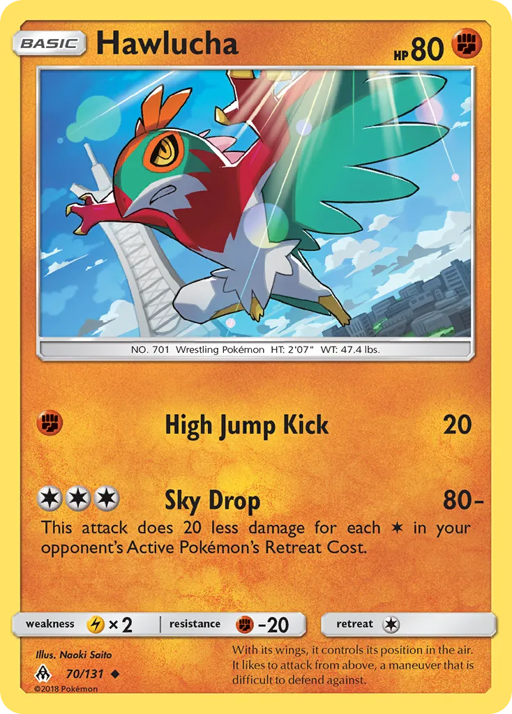 Hawlucha — SM - Forbidden Light — Pokemon
