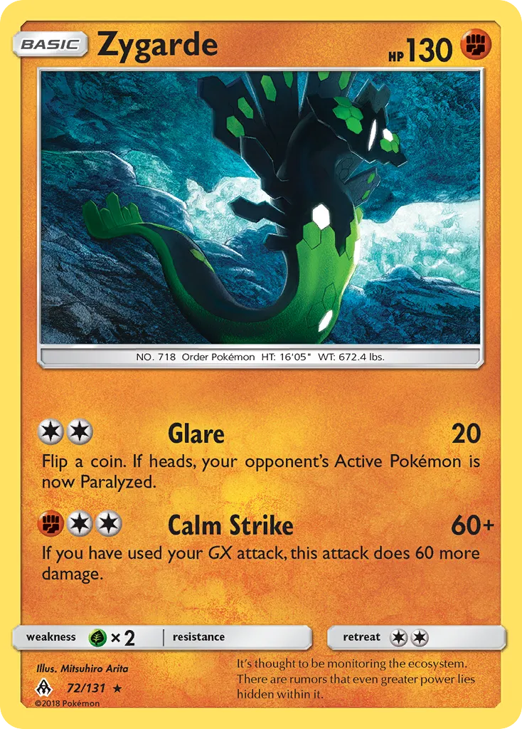 Zygarde — SM - Forbidden Light — Pokemon