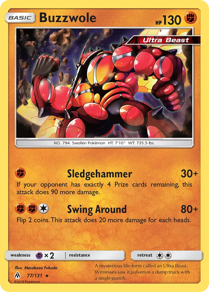 Buzzwole — SM - Forbidden Light — Pokemon