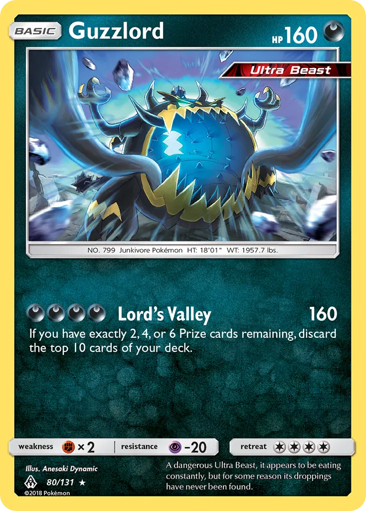Guzzlord — SM - Forbidden Light — Pokemon