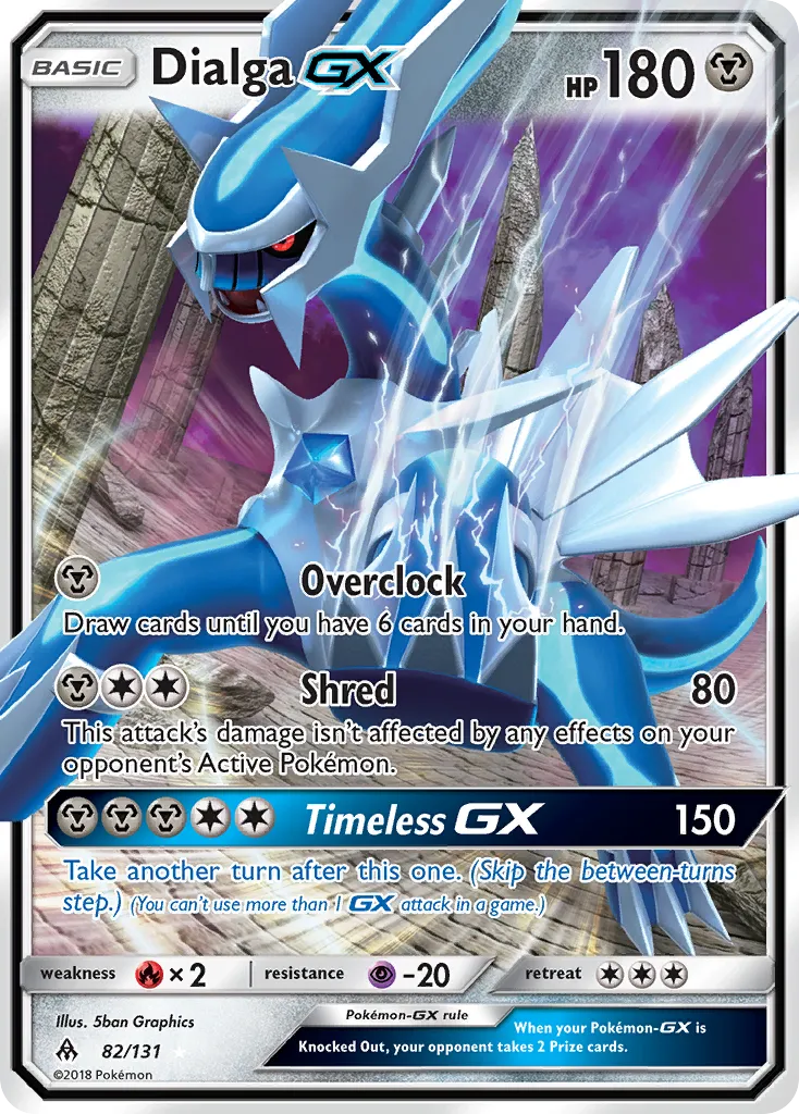 Dialga GX — SM - Forbidden Light — Pokémon