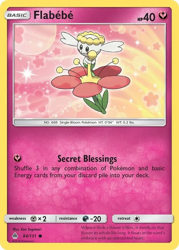 Flabebe — SM - Forbidden Light — Pokemon