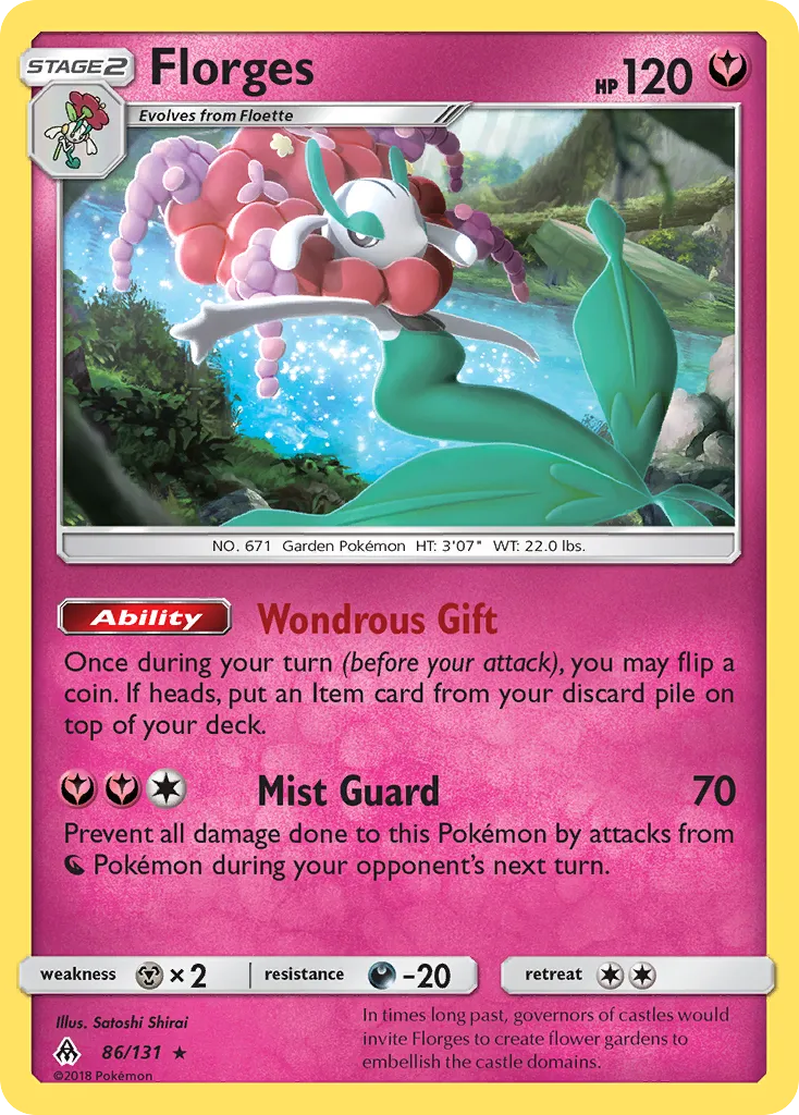 Florges — SM - Forbidden Light — Pokemon