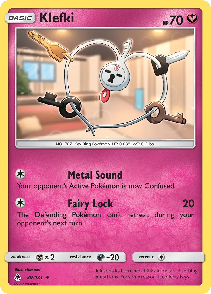Klefki — SM - Forbidden Light — Pokémon