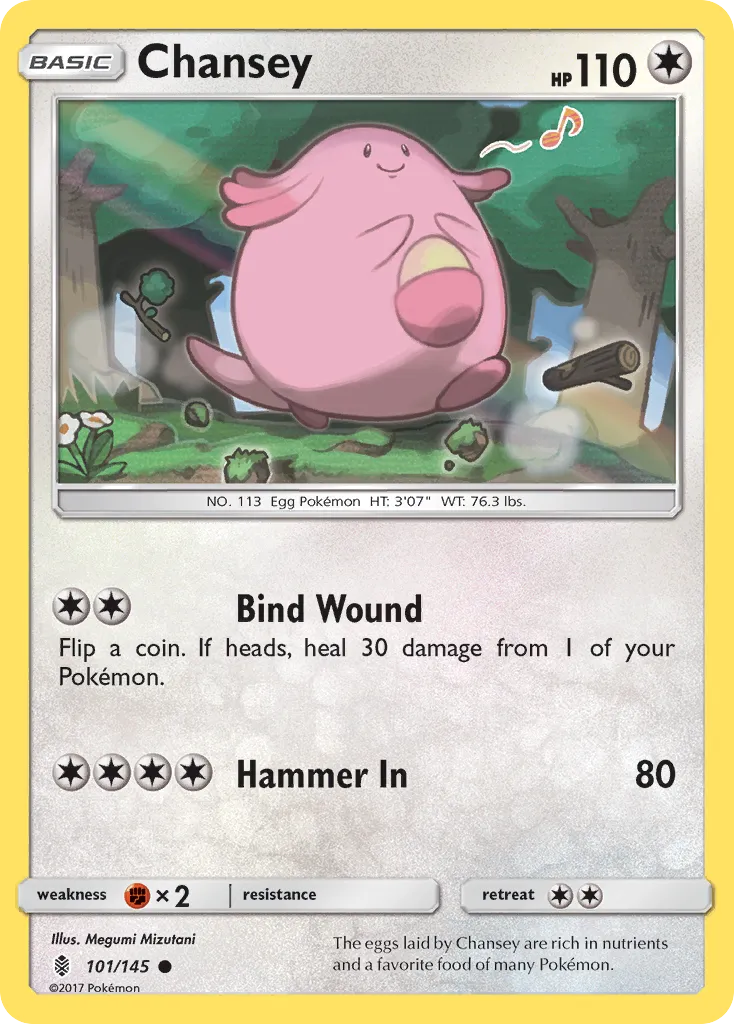 Chansey — SM - Guardians Rising — Pokemon
