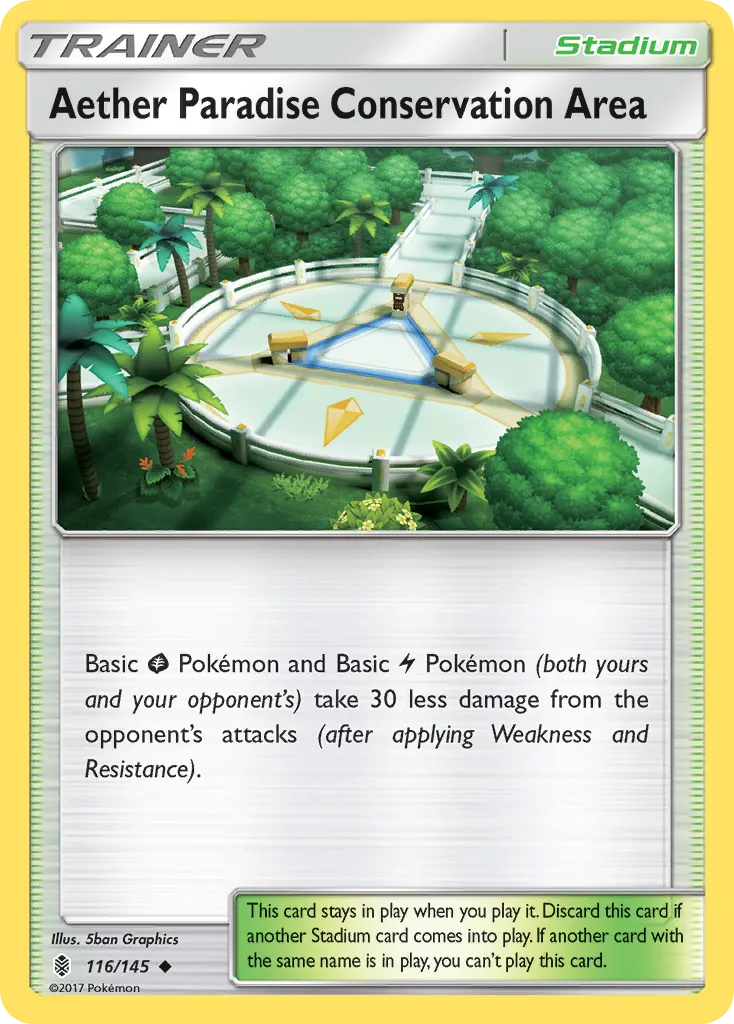 Aether Paradise Conservation Area — SM - Guardians Rising — Pokémon