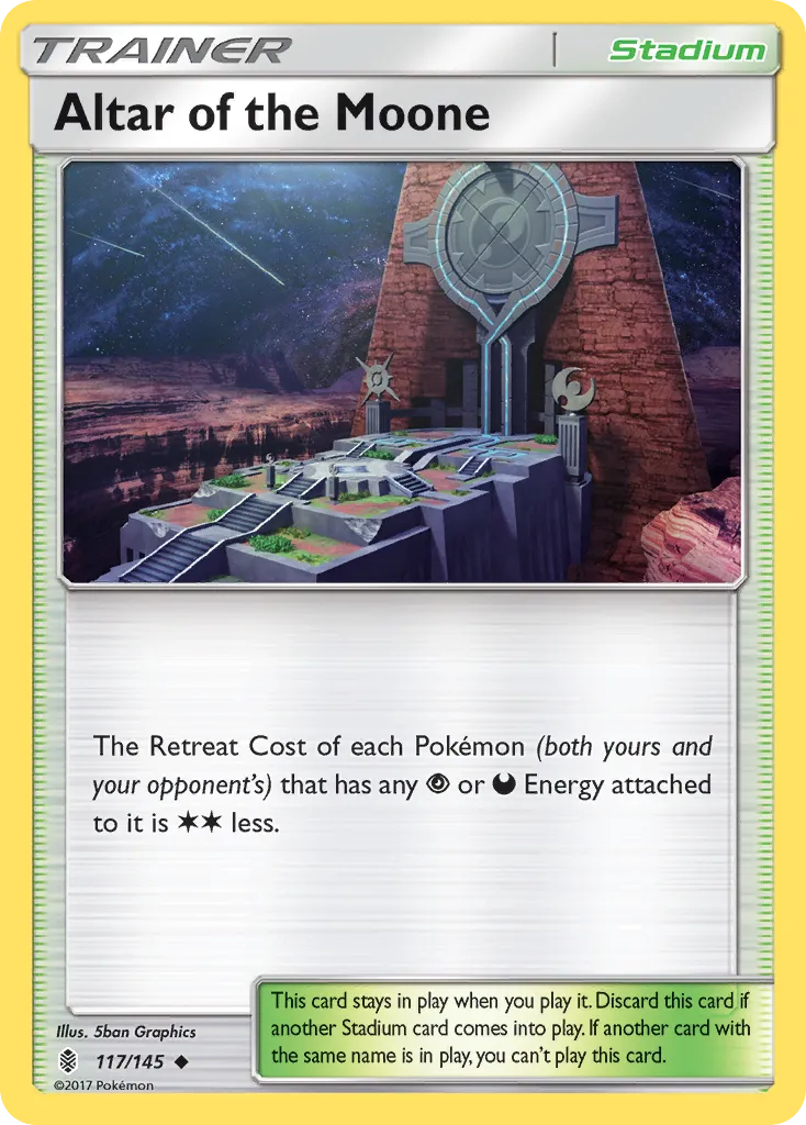 Altar of the Moone — SM - Guardians Rising — Pokémon
