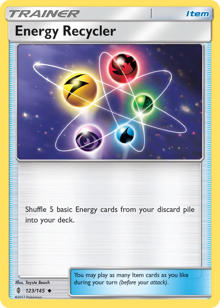 Energy Recycler — SM - Guardians Rising — Pokémon