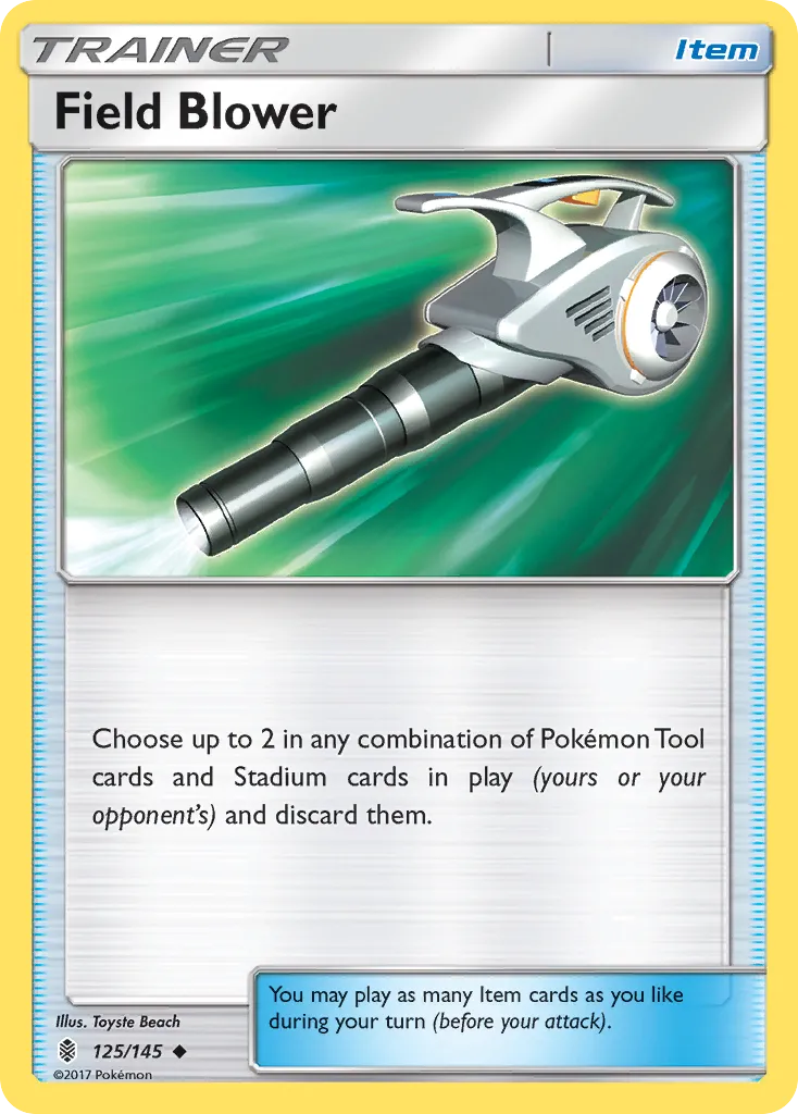Field Blower — SM - Guardians Rising — Pokémon