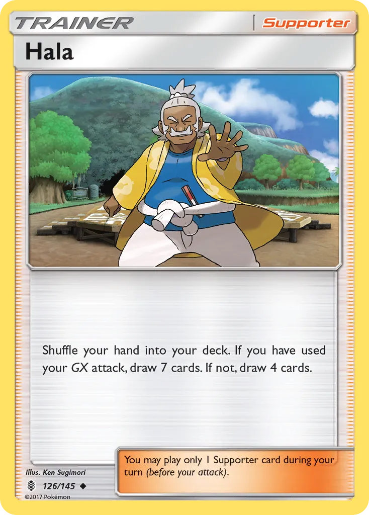 Hala — SM - Guardians Rising — Pokemon