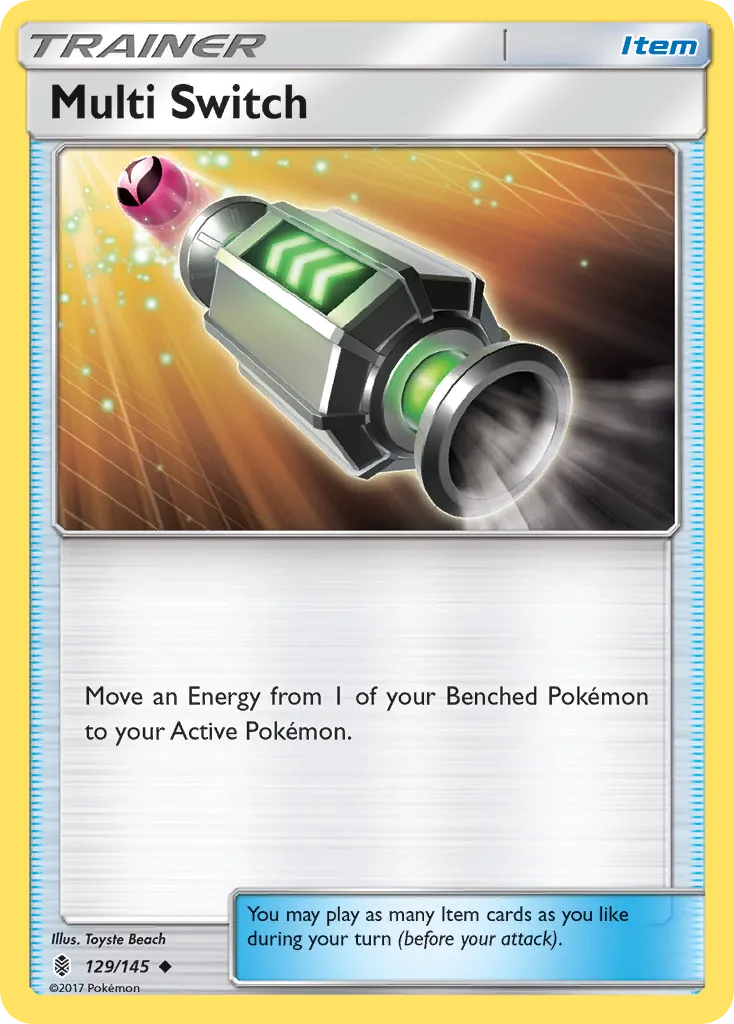 Multi Switch — SM - Guardians Rising — Pokémon