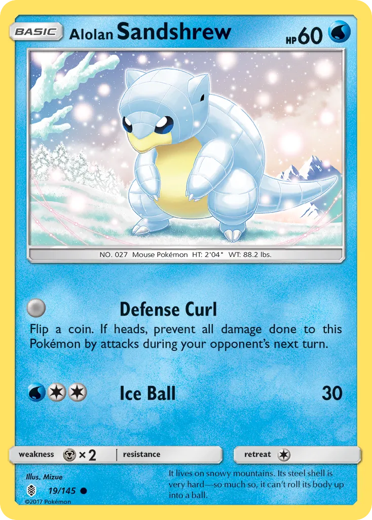 Sabelette d'Alola — SM - Guardians Rising — Pokémon