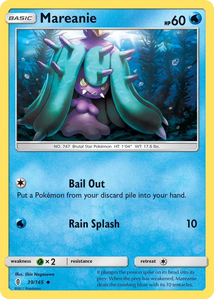 Mareanie — SM - Guardians Rising — Pokémon