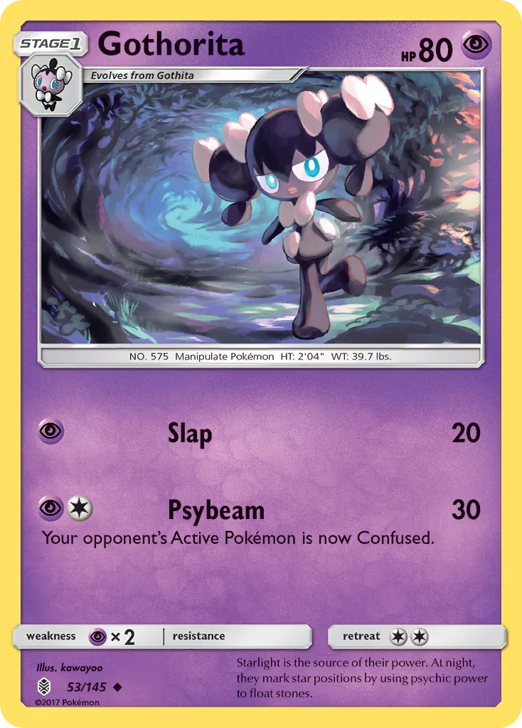 Gothorita — SM - Guardians Rising — Pokemon