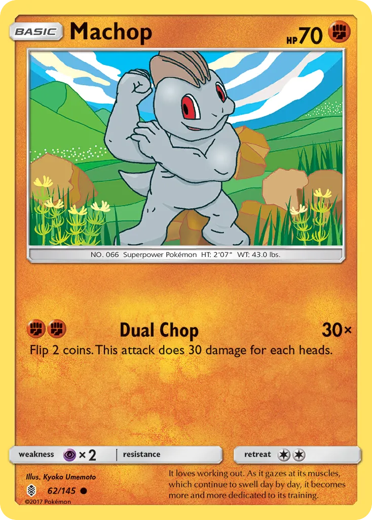 Machop — SM - Guardians Rising — Pokémon
