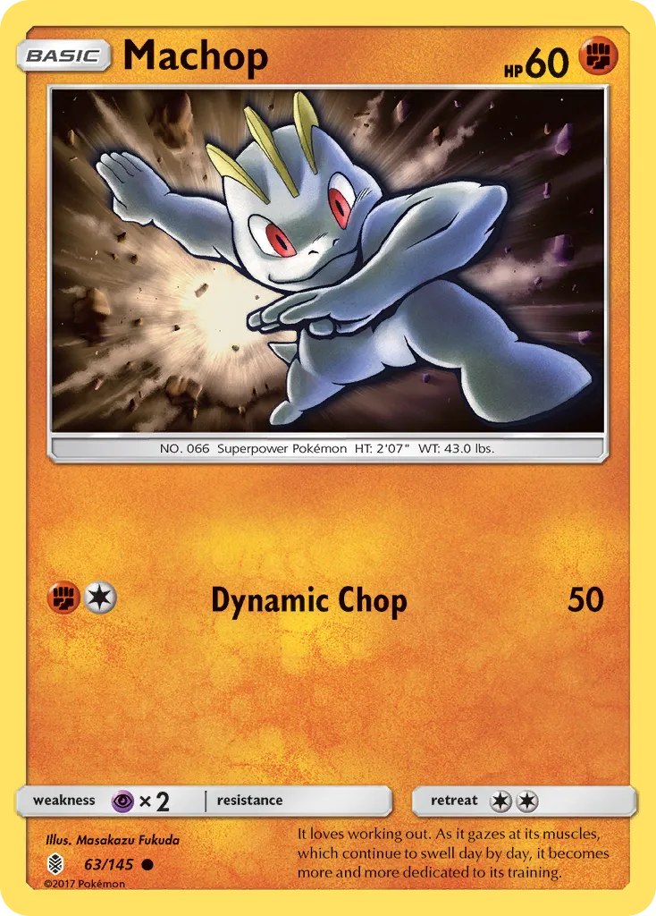 Machop — SM - Guardians Rising — Pokémon