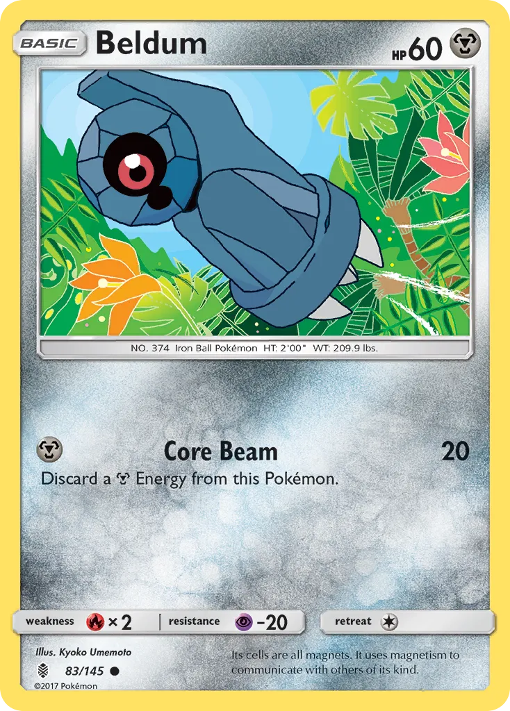 Beldum — SM - Guardians Rising — Pokemon