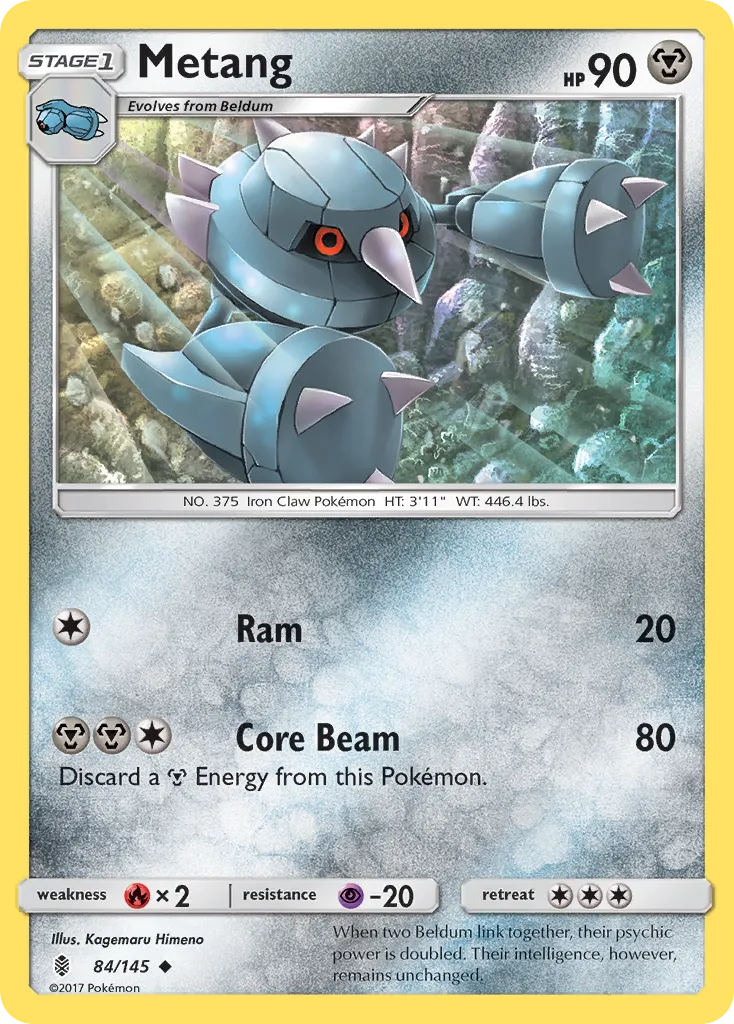 Metang — SM - Guardians Rising — Pokémon