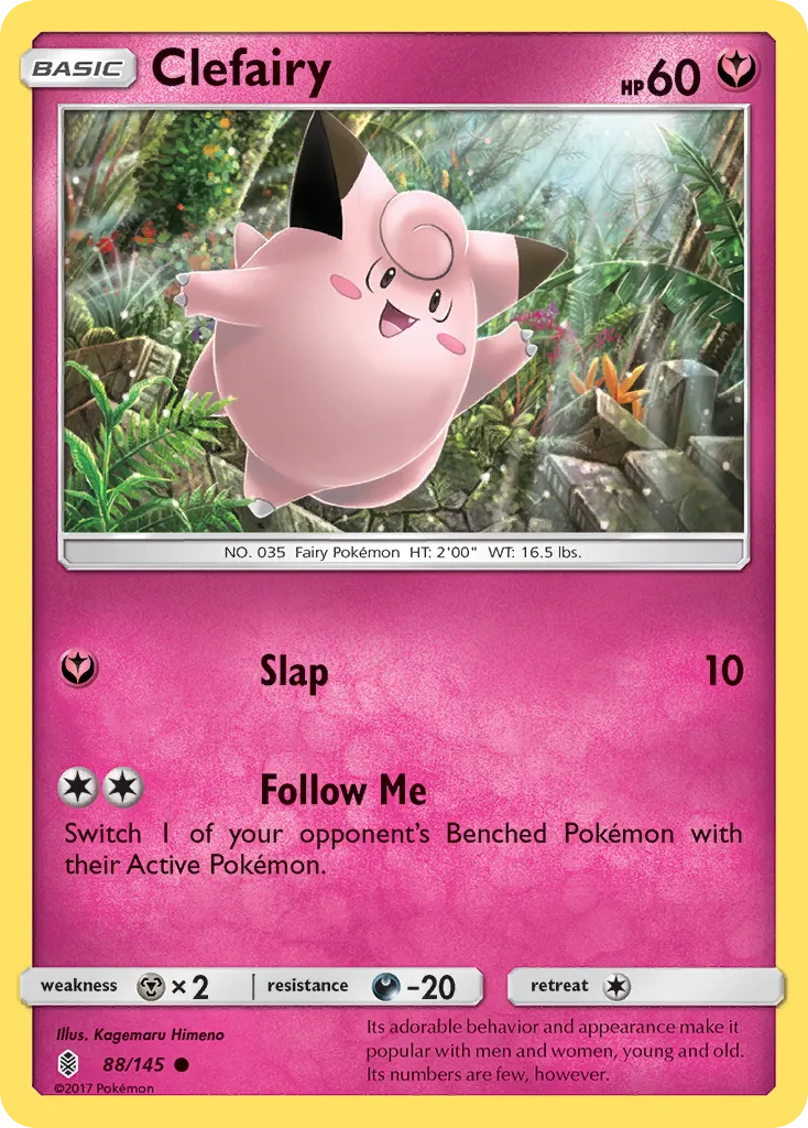 Clefairy — SM - Guardians Rising — Pokemon