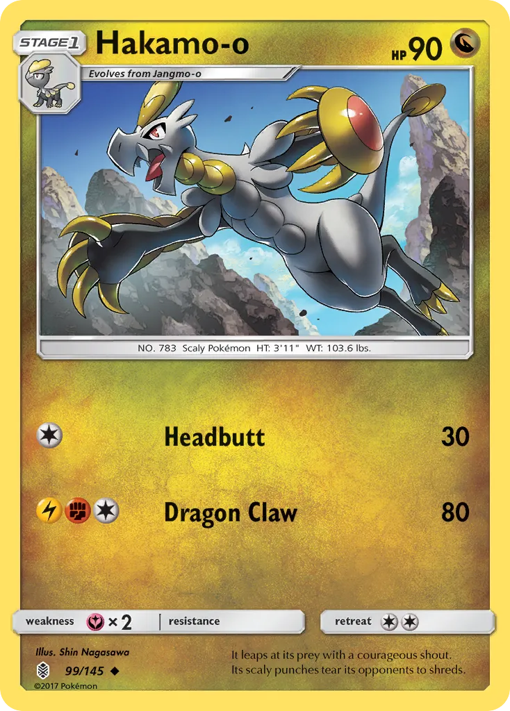 Hakamo-o — SM - Guardians Rising — Pokémon