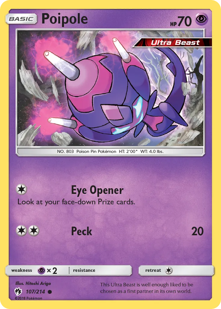 Poipole — SM - Lost Thunder — Pokémon