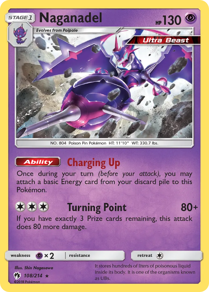 Naganadel — SM - Lost Thunder — Pokémon