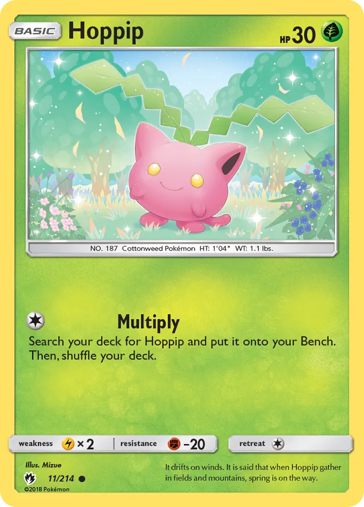 Hoppip — SM - Lost Thunder — Pokemon
