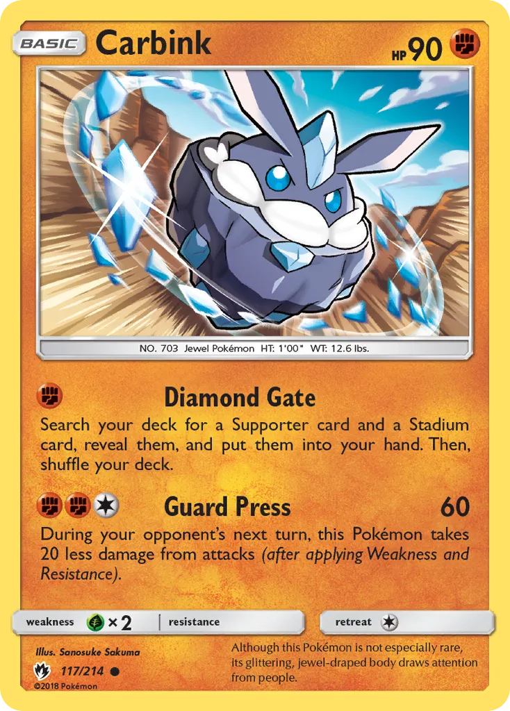 Carbink — SM - Lost Thunder — Pokemon