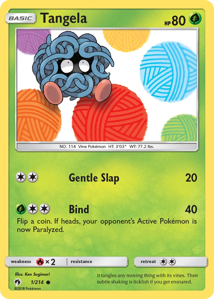 Tangela — SM - Lost Thunder — Pokemon