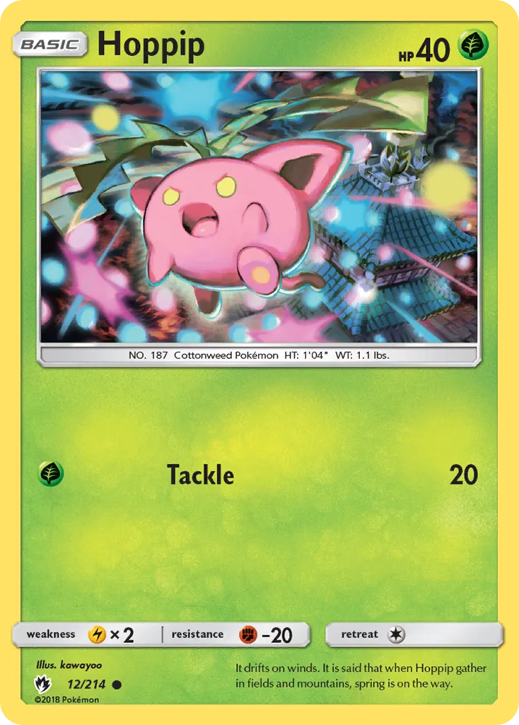 Hoppip — SM - Lost Thunder — Pokemon