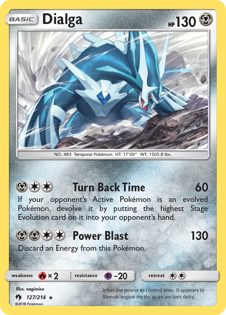 Dialga — SM - Lost Thunder — Pokemon