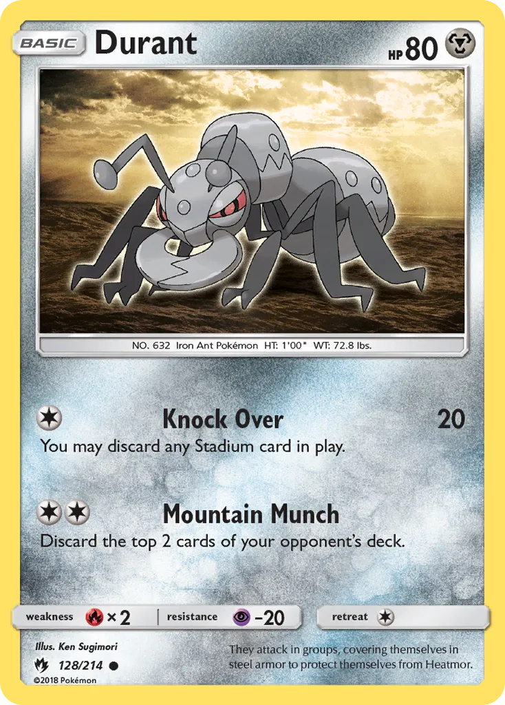 Durant — SM - Lost Thunder — Pokémon