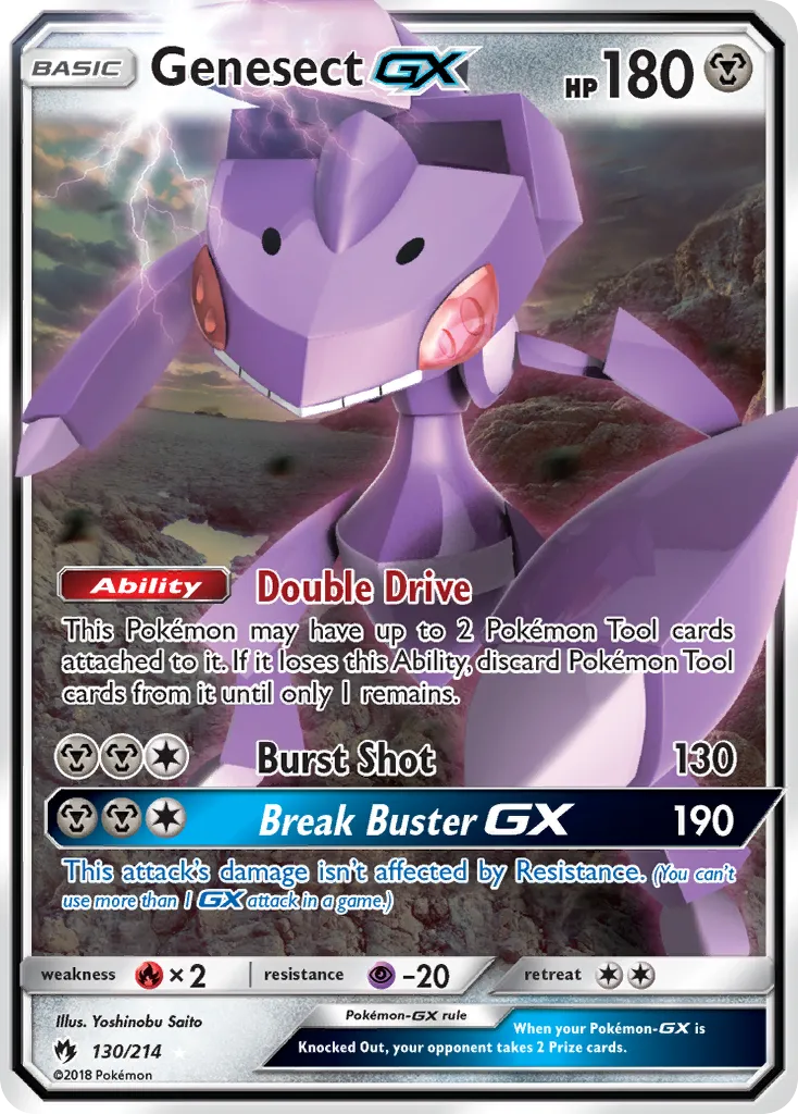 Genesect GX — SM - Lost Thunder — Pokémon