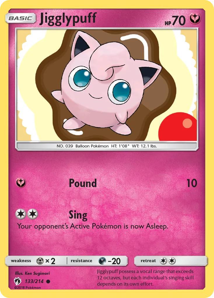 Rondoudou — SM - Lost Thunder — Pokémon