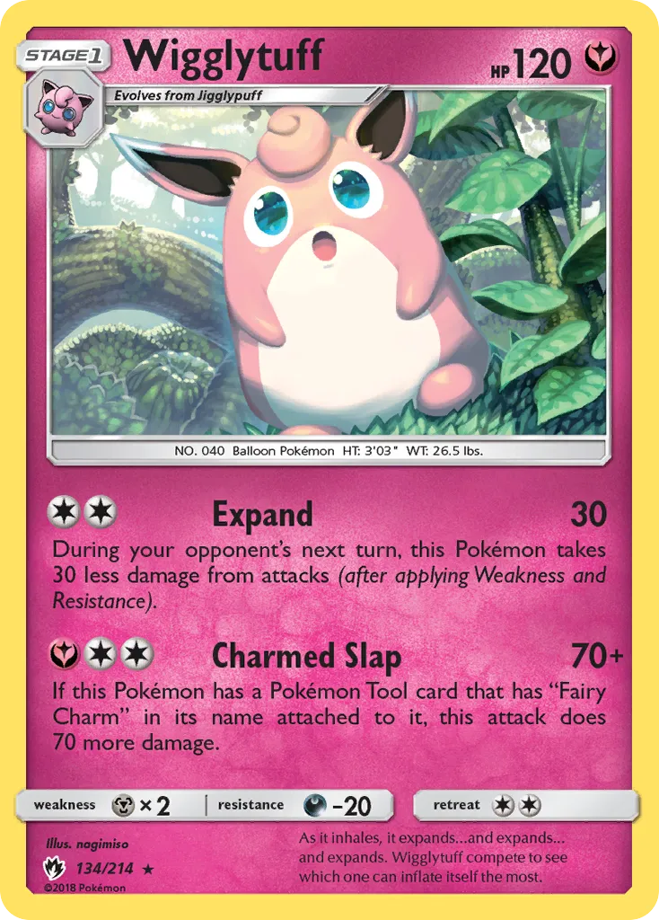 Wigglytuff — SM - Lost Thunder — Pokémon