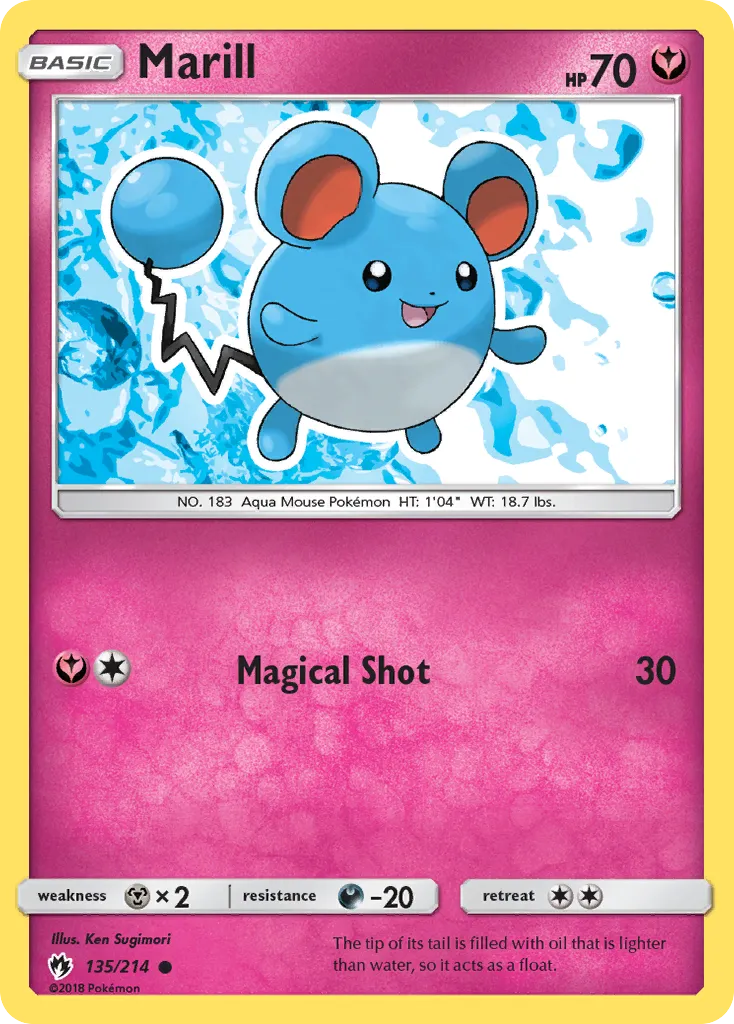 Marill — SM - Lost Thunder — Pokemon