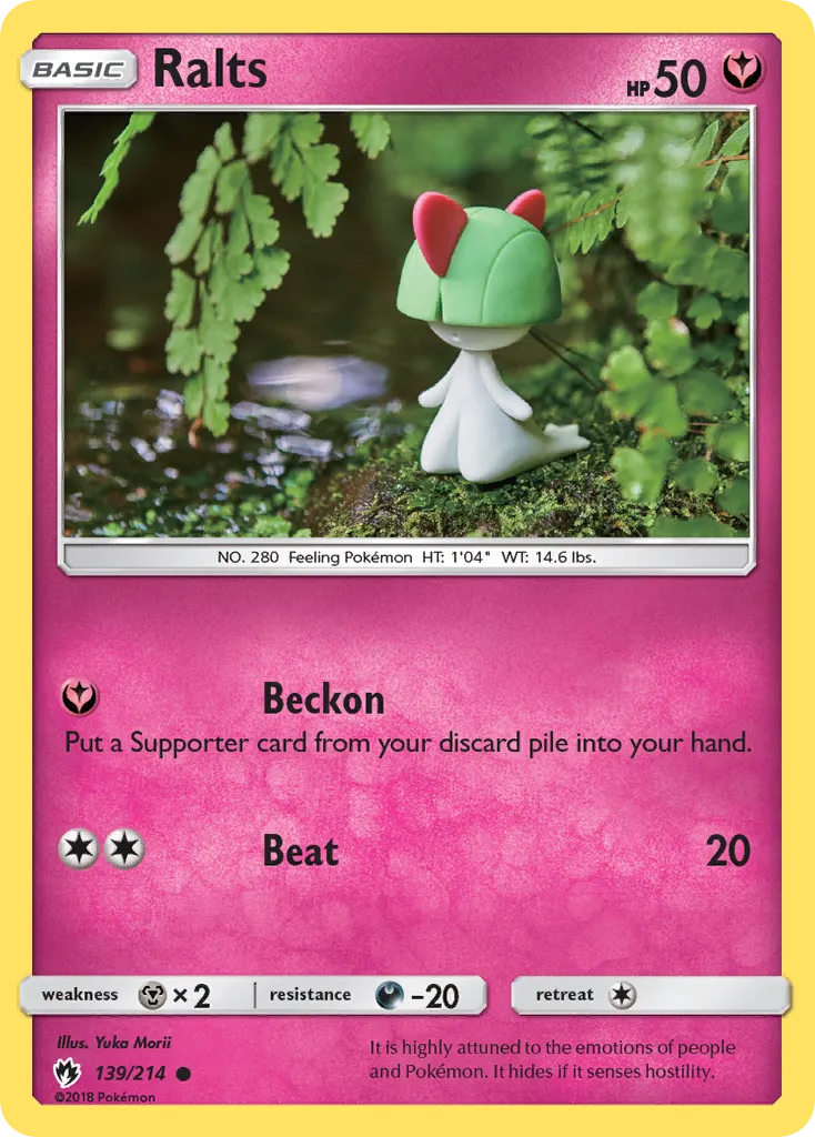Ralts from SM - Lost Thunder - Pokemon