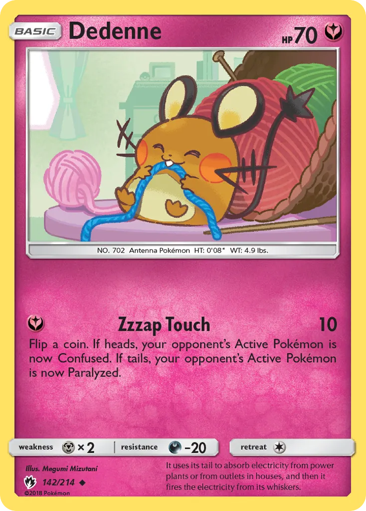 Dedenne — SM - Lost Thunder — Pokémon