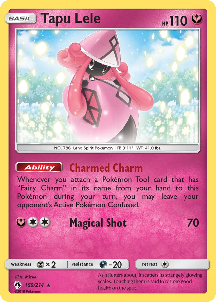 Tapu Lele — SM - Lost Thunder — Pokemon