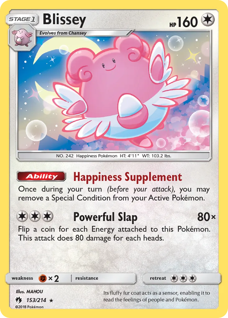 Blissey — SM - Lost Thunder — Pokemon