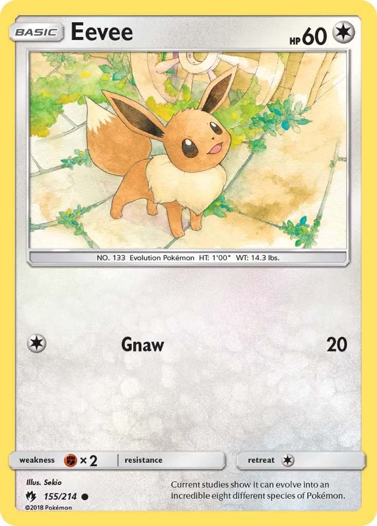 Eevee — SM - Lost Thunder — Pokémon