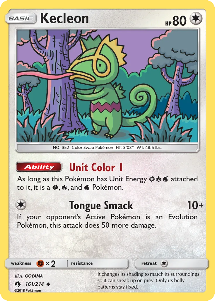 Kecleon — SM - Lost Thunder — Pokémon