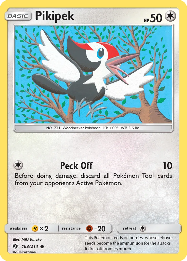 Pikipek — SM - Lost Thunder — Pokémon