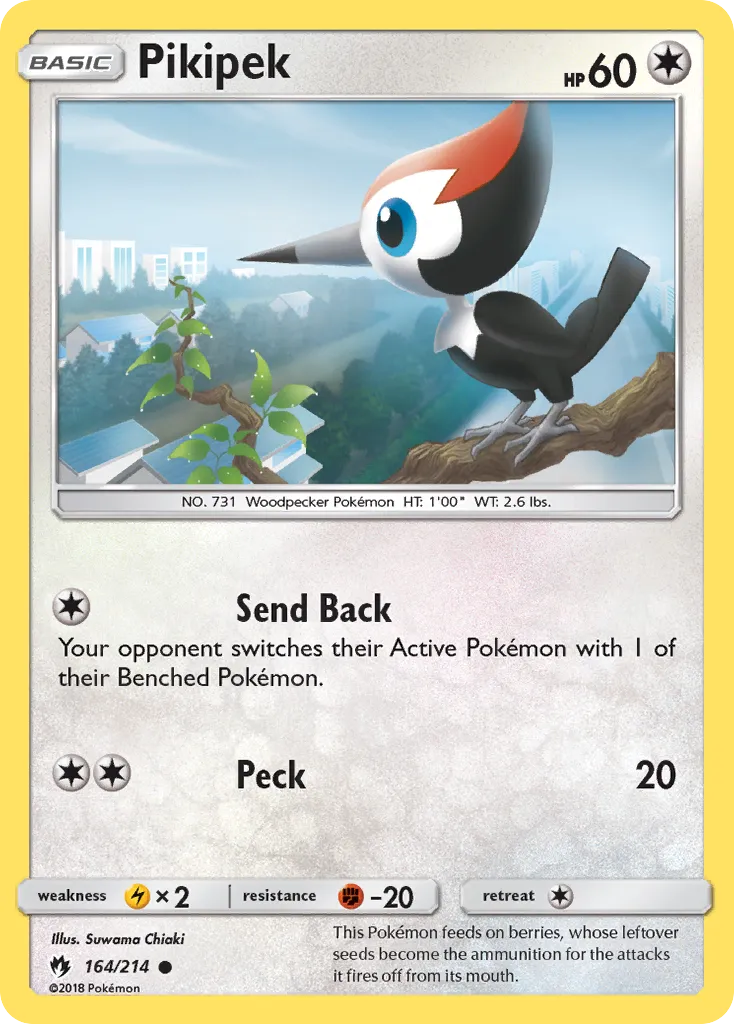 Pikipek — SM - Lost Thunder — Pokémon