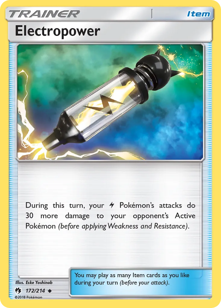 Électropuissance — SM - Lost Thunder — Pokemon